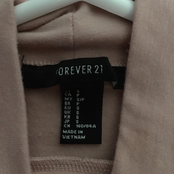 Baby Pink Long Sleeve, Lightwear Turtleneck - Picture 4 of 4